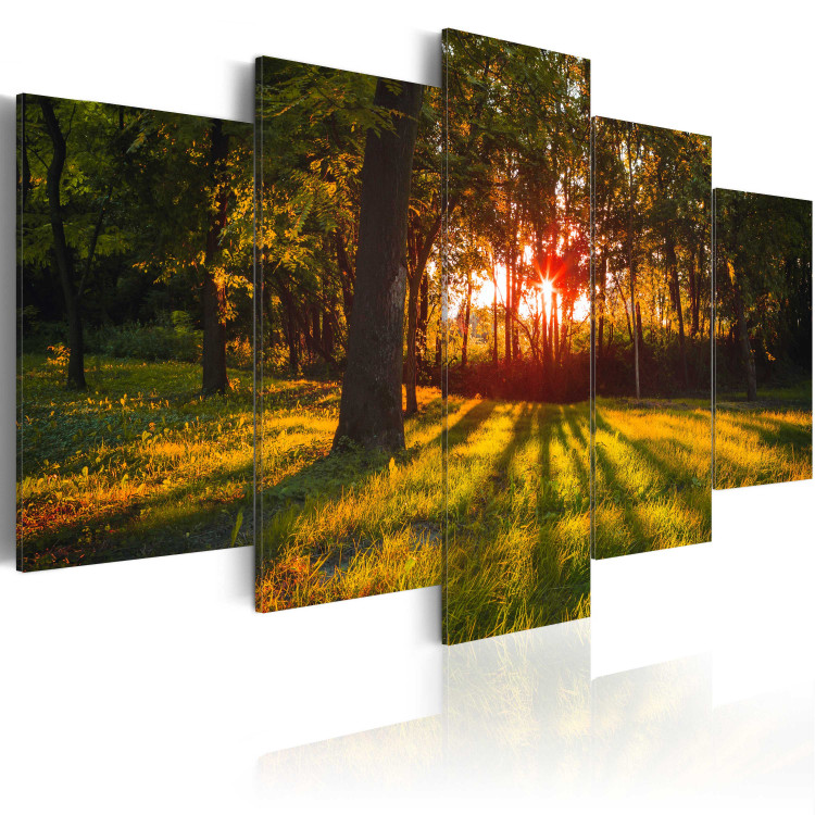 Canvas Print In the shade of forest 61764 additionalImage 2