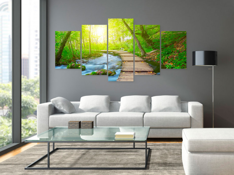 Canvas Sunny Forest 62064 additionalImage 3
