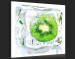 Acrylic print Frozen Kiwi Fruit [Glass] 92864 additionalThumb 6