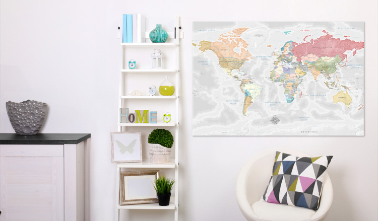 Decorative Pinboard World Map: Dream Travel [Cork Map] 97364 additionalImage 3