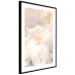 Poster Abstraction with Clouds - White geometric letters and dense clouds in the background 114374 additionalThumb 13