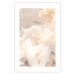 Poster Abstraction with Clouds - White geometric letters and dense clouds in the background 114374 additionalThumb 25