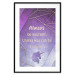 Wall Poster Be Yourself - geometric purple composition with English text 114574 additionalThumb 17
