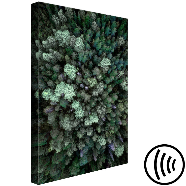 Canvas Print Flying Over Forest (1 Part) Vertical 117074 additionalImage 6