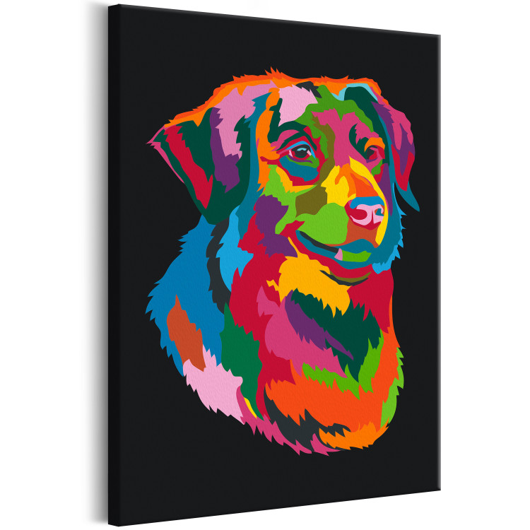 Paint by number Colourful Dog 117574 additionalImage 5