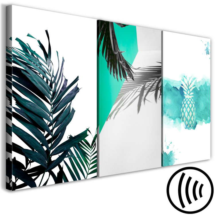 Canvas Print Palm Paradise (3 Parts) 118074 additionalImage 6