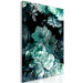 Canvas Art Print Emerald Garden (1 Part) Vertical 123474 additionalThumb 2