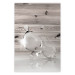 Poster Trapped Dreams - abstract glass spheres on wooden texture background 124974