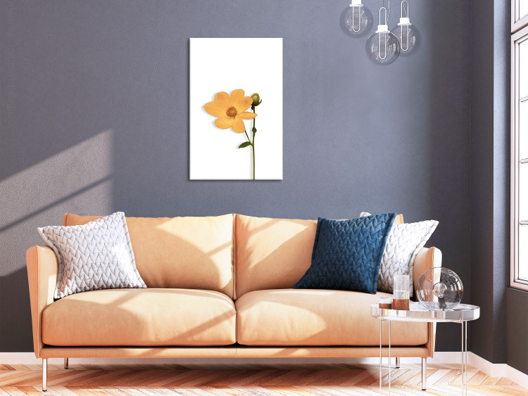 Canvas Art Print Lovely Flower (1 Part) Vertical 130774 additionalImage 3