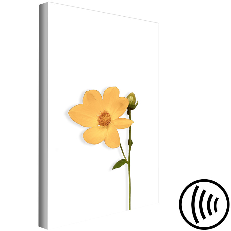 Canvas Art Print Lovely Flower (1 Part) Vertical 130774 additionalImage 6