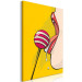 Canvas Colourful lollipop and lips - youth graphic in pop art style 132174 additionalThumb 2