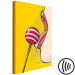 Canvas Colourful lollipop and lips - youth graphic in pop art style 132174 additionalThumb 6
