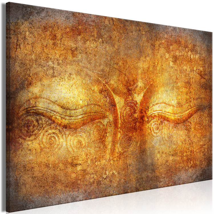 Canvas Lost Thought (1-piece) Wide - oriental Buddha in Zen motif 135574 additionalImage 2
