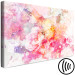 Canvas Flower Explosion (1-piece) Wide - pink flower abstraction 135674 additionalThumb 6
