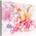 Canvas Flower Explosion (1-piece) Wide - pink flower abstraction 135674 additionalThumb 2