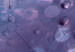 Canvas Art Print Purple Garden (5-part) - Dandelion Detail with Purple Hue 144574 additionalThumb 5