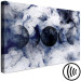 Canvas Black Planets (1-piece) - abstraction in white-navy space 145274 additionalThumb 6