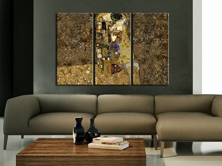 Canvas Print Klimt inspiration - Kiss 64574 additionalImage 3