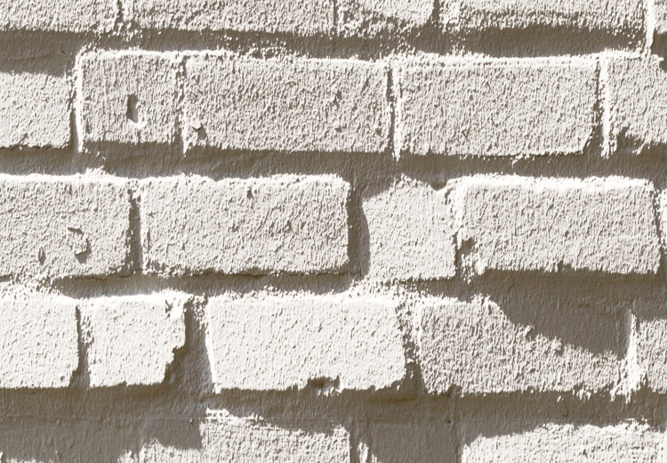Wall Mural Brick wall - industrial background of regular texture of grey stones 98074 additionalImage 3