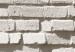 Wall Mural Brick wall - industrial background of regular texture of grey stones 98074 additionalThumb 3