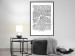 Poster Map of London - black and white map of the capital of the United Kingdom and texts 116384 additionalThumb 9