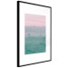 Wall Poster Misty Dawn - landscape of trees amid dense fog in pastel colors 119184 additionalThumb 11