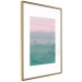 Wall Poster Misty Dawn - landscape of trees amid dense fog in pastel colors 119184 additionalThumb 6