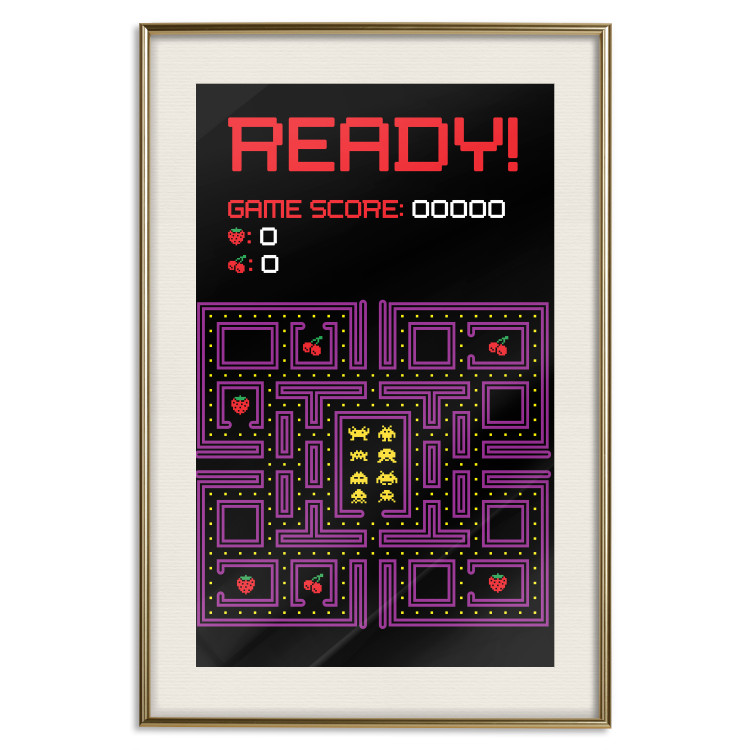 Poster Ready! - English captions and fruit icons on Pacman game map 123584 additionalImage 19