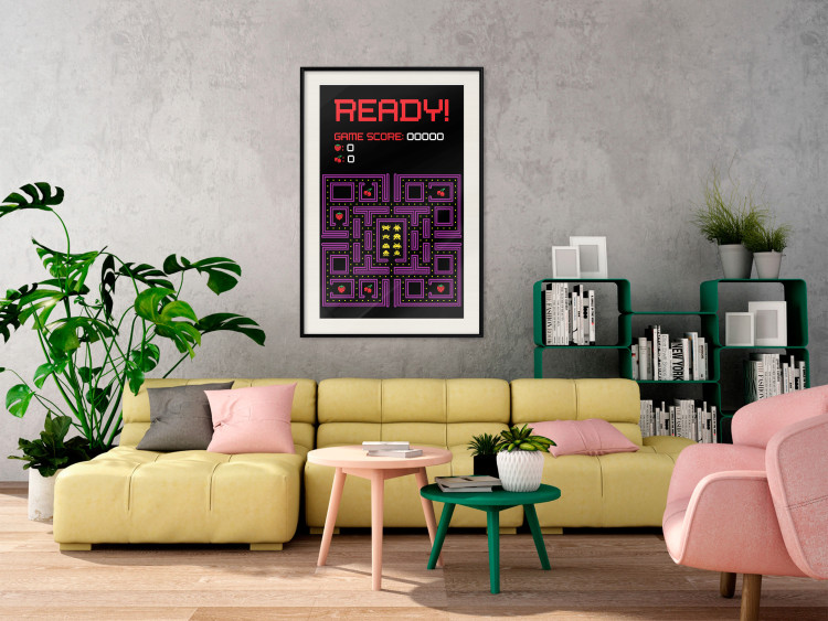 Poster Ready! - English captions and fruit icons on Pacman game map 123584 additionalImage 22