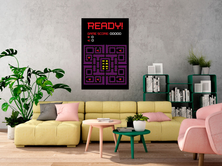 Poster Ready! - English captions and fruit icons on Pacman game map 123584 additionalImage 17
