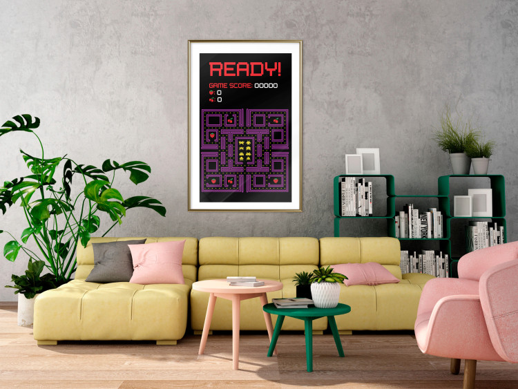 Poster Ready! - English captions and fruit icons on Pacman game map 123584 additionalImage 13