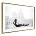 Wall Poster Gondola Ride - photograph of Venice architecture in black and white motif 123984 additionalThumb 8