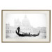 Wall Poster Gondola Ride - photograph of Venice architecture in black and white motif 123984 additionalThumb 19