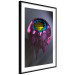 Wall Poster Layers of Abstract - purple-blue abstraction with a golden interior 125684 additionalThumb 11