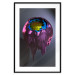 Wall Poster Layers of Abstract - purple-blue abstraction with a golden interior 125684 additionalThumb 15