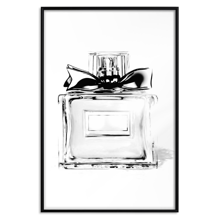 Wall Poster Perfume Bottle - black and white sketch of a glass perfume container 126684 additionalImage 16