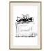 Wall Poster Perfume Bottle - black and white sketch of a glass perfume container 126684 additionalThumb 20