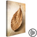 Canvas Art Print Golden Lightness (1-part) vertical - autumn nature hidden in a leaf 127384 additionalThumb 6