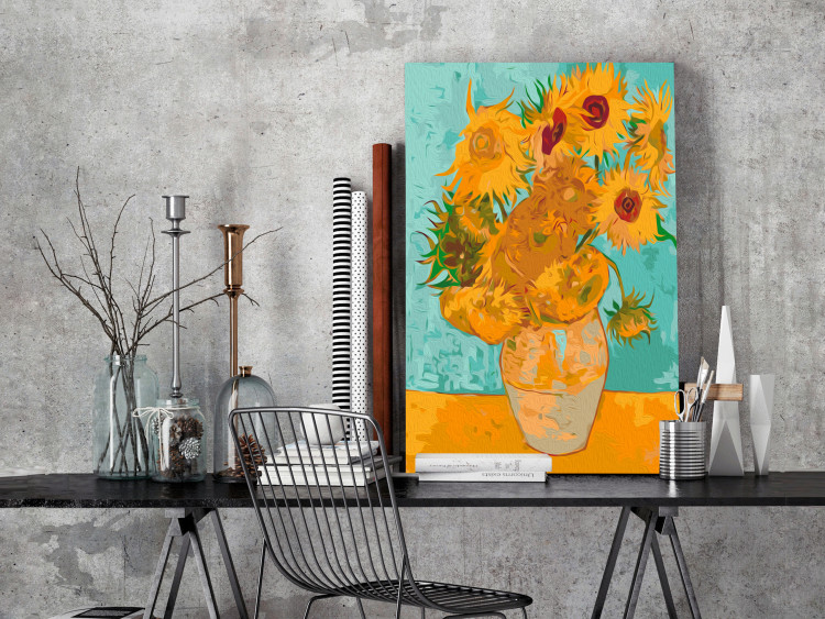 Paint by number Van Gogh's Sunflowers 127484 additionalImage 2