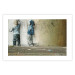 Wall Poster Young Generation - graffiti of boys coloring with crayons on the wall 128384 additionalThumb 19
