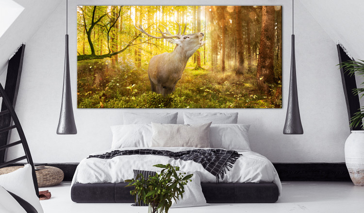Large canvas print Roar in the Forest II [Large Format] 128684 additionalImage 6