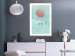 Poster Pastel Sunset - abstract birds against blue clouds 129584 additionalThumb 13