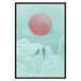 Poster Pastel Sunset - abstract birds against blue clouds 129584 additionalThumb 16