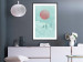 Poster Pastel Sunset - abstract birds against blue clouds 129584 additionalThumb 23