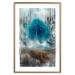 Wall Poster Sanctuary - abstract forest landscape with a turquoise tree in the center 134584 additionalThumb 14