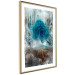 Wall Poster Sanctuary - abstract forest landscape with a turquoise tree in the center 134584 additionalThumb 7