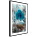 Wall Poster Sanctuary - abstract forest landscape with a turquoise tree in the center 134584 additionalThumb 6