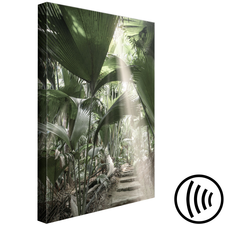 Canvas Print Bundle of Light (1-piece) Vertical - tropical vegetation landscape 135284 additionalImage 6