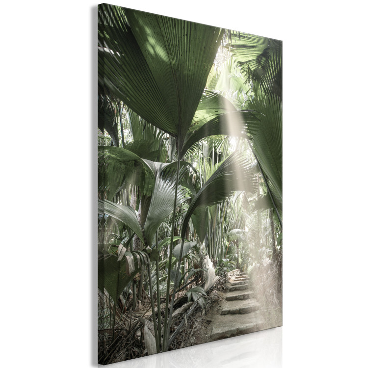 Canvas Print Bundle of Light (1-piece) Vertical - tropical vegetation landscape 135284 additionalImage 2