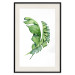 Poster Intertwined Leaves - watercolor composition with green foliage on white 136384 additionalThumb 25